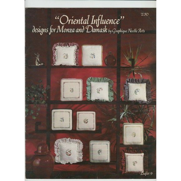 Graphique Needle Arts Oriental Influence Designs for Monza Damask Cross Stitch 9 - Picture 1 of 2
